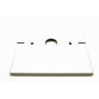 5" Flat Square Canopy w/ Slots and RM Holes Series